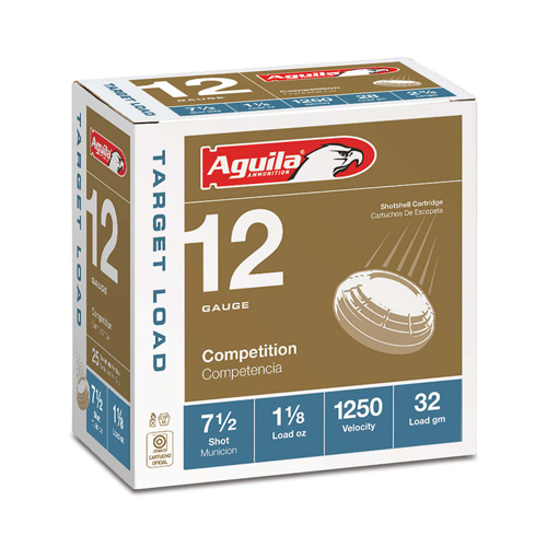 ila 12 Gauge 1CHB1347 Target Load Competition 2.75 1-1/8oz 7.5 Shot Ammo