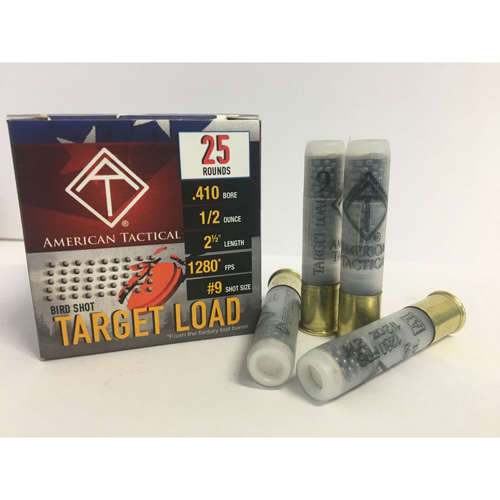  Target Load #9 .410 Bore 1/2 Oz 2.5 In Ammo