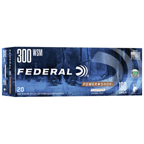 eral Power-Shok .300 WSM 180 Gr CSHP Ammo