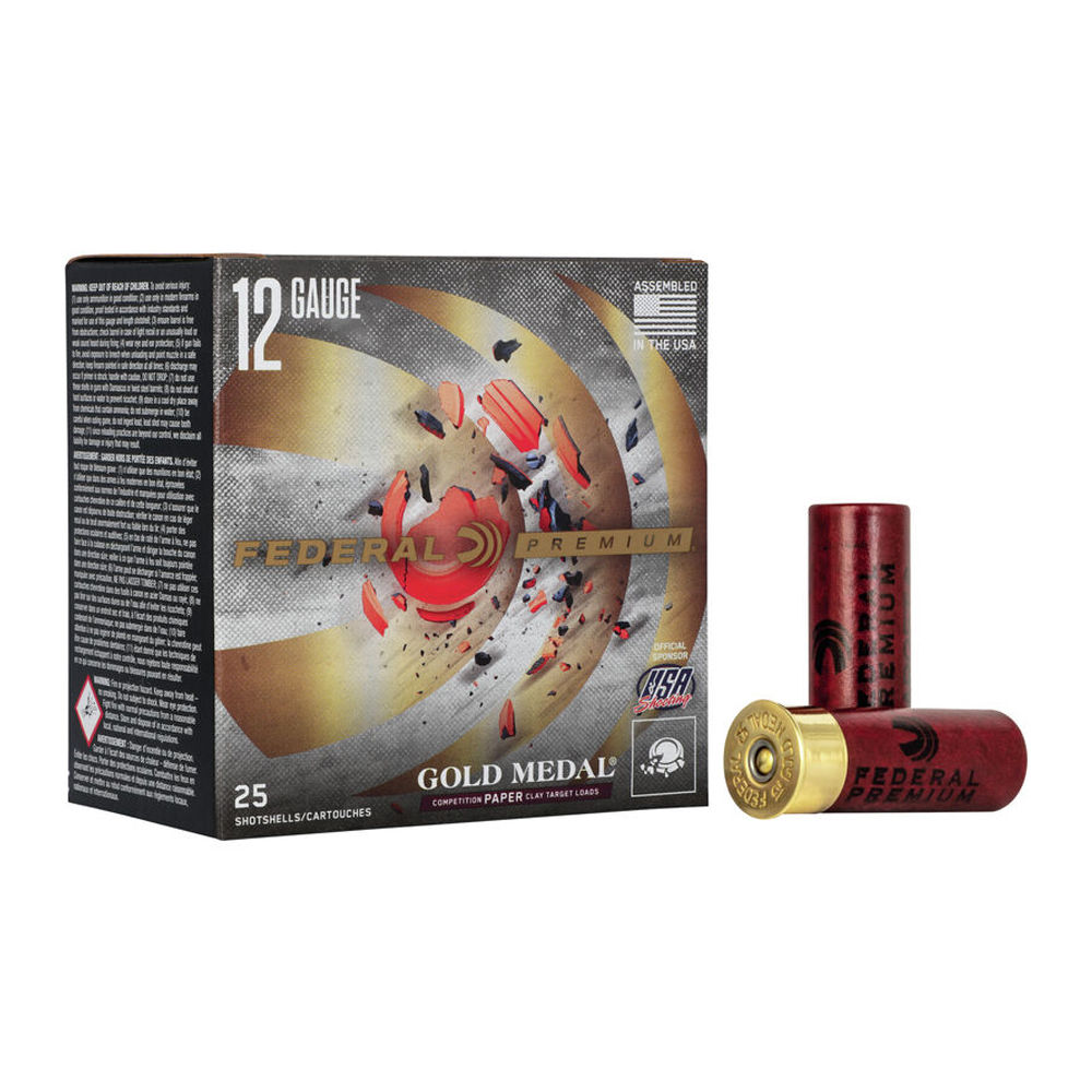 eral Premium Gold Medal Paper #8 12 Gauge 1 Oz 2.75 In 2 Ammo