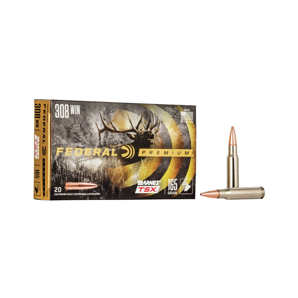 eral Premium Vital Shok .308 Win / 7.62x51mm 165 Gr CSHP Ammo