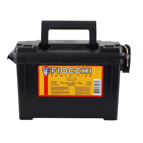 Fiocchi 12FSLUG Aero Extrema 12Gauge 2.75 1oz RifledSlug Shot 10 Per Box/8 Case cchi 12FSLUG Aero Extrema 12Gauge 2.75 1oz RifledSlug Shot 10 Per Box/8 Case Ammo