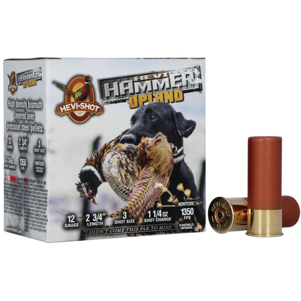 HEVI-Shot HEVI-Hammer Upland #3 12 Gauge 1-1/4 Oz 2.75 In I-Shot HEVI-Hammer Upland #3 12 Gauge 1-1/4 Oz 2.75 In Ammo