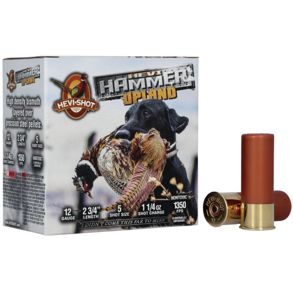 HEVI-Shot HEVI-Hammer Upland #5 12 Gauge 1-1/4 Oz 2.75 In I-Shot HEVI-Hammer Upland #5 12 Gauge 1-1/4 Oz 2.75 In Ammo