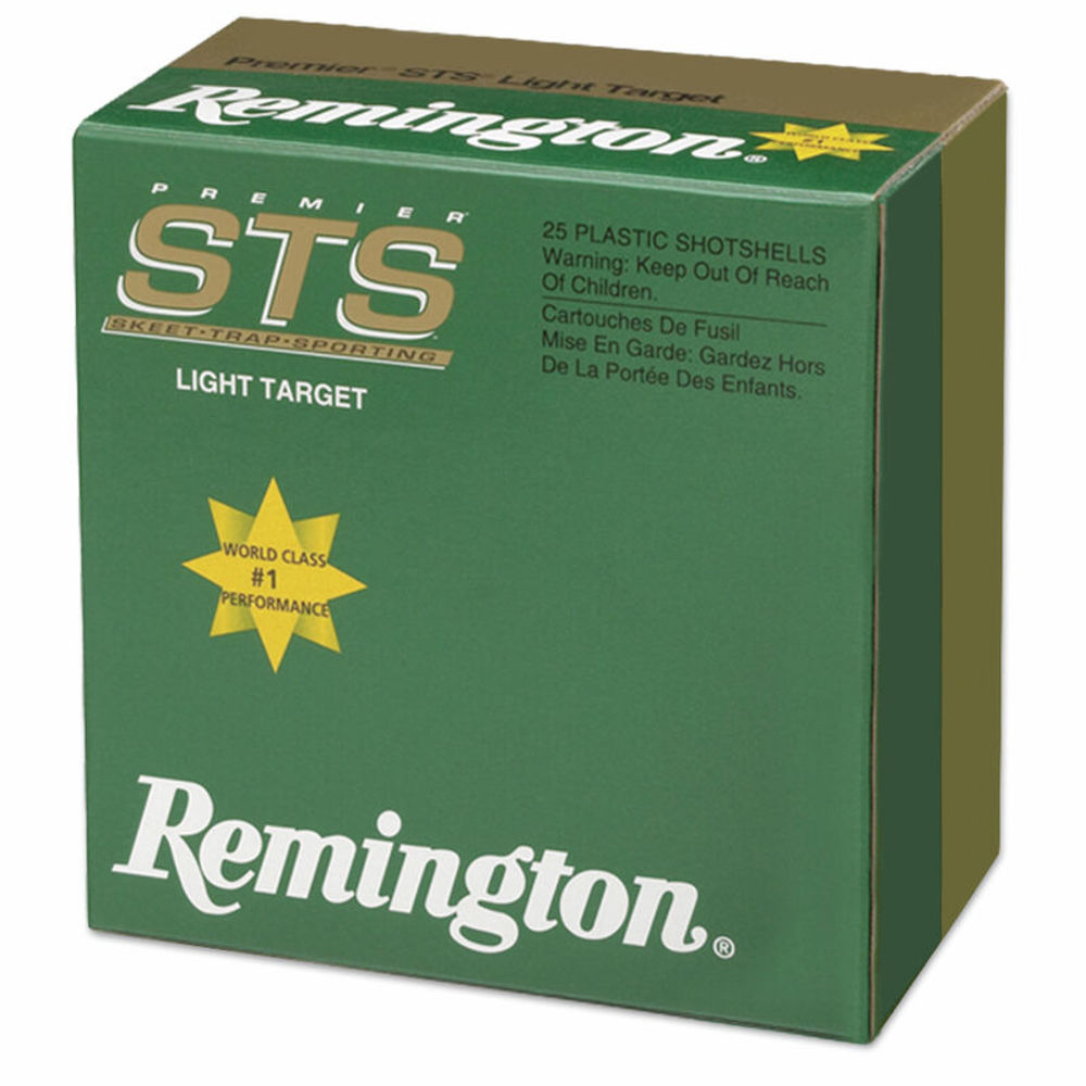 ington 12 Gauge 20112 Premier STS Target Load 2.75 1-1/8oz 8 Shot Ammo