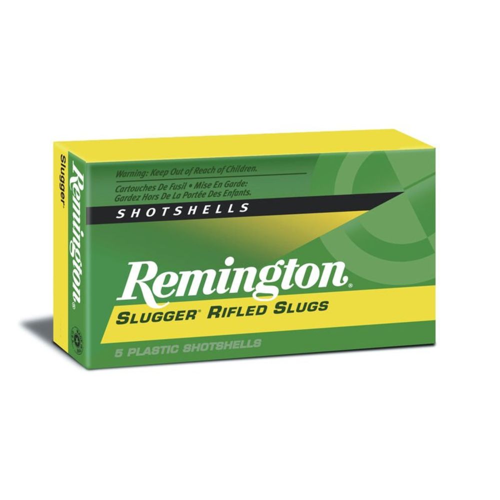 Remington .410 Bore 20618 Slugger Hunting 2.5 1/5oz Rifled Slug 1830 FPS ington .410 Bore 20618 Slugger Hunting 2.5 1/5oz Rifled Slug 1830 FPS Ammo