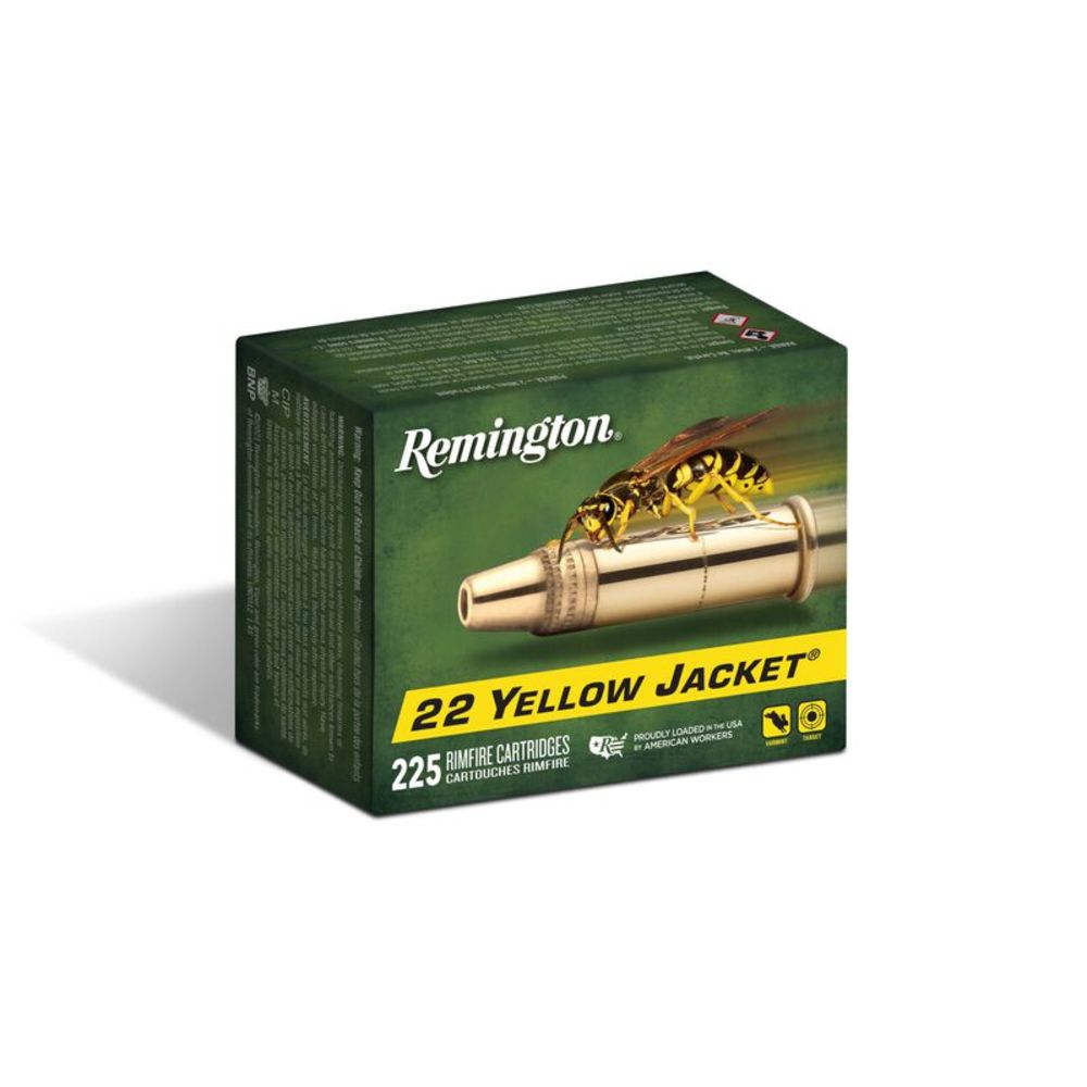 ington Yellow Jacket .22 Long Rifle 33 Gr JHP 1500 FPS Ammo