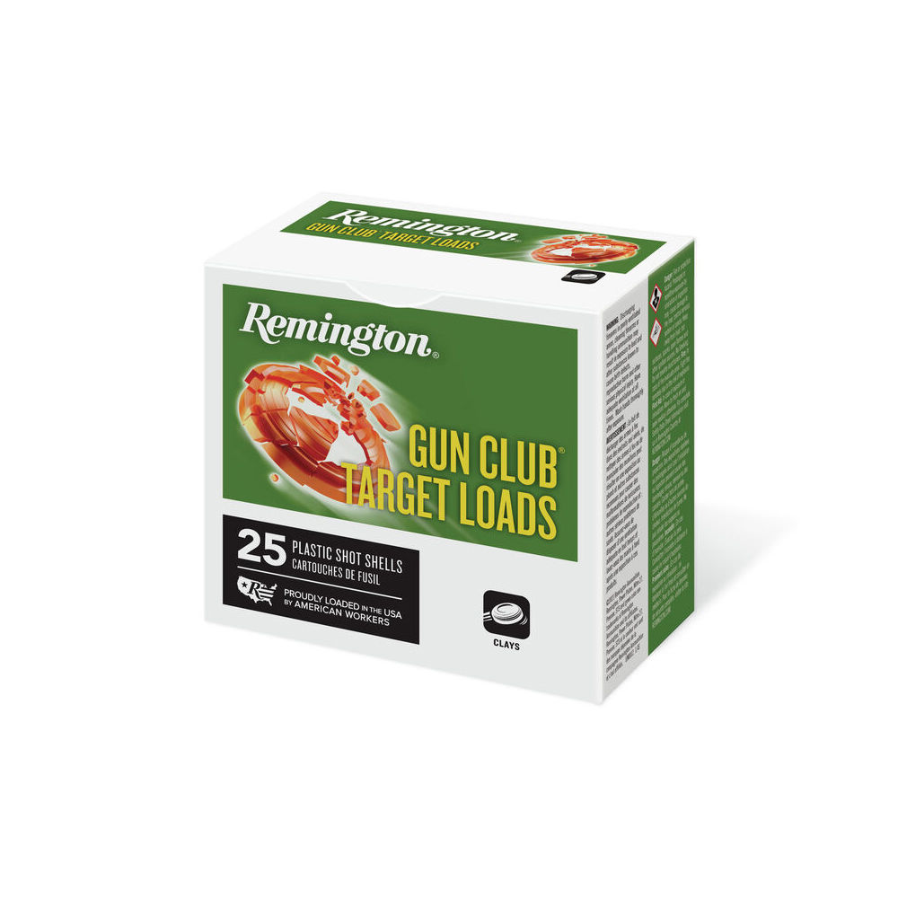 ington Gun Club Target Loads #7.5 12 Gauge 1 Oz 2.75 In Ammo
