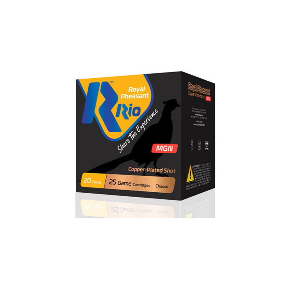 Rio Royal Pheasant Copper MGN #5 20 Gauge 1-1/4 Oz 3 In Royal Pheasant Copper MGN #5 20 Gauge 1-1/4 Oz 3 In Ammo