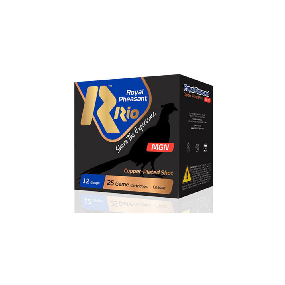 Rio Ammunition Royal Pheasant Copper MGN #5 12 Gauge 1-3/8 Oz 3 In Ammunition Royal Pheasant Copper MGN #5 12 Gauge 1-3/8 Oz 3 In Ammo