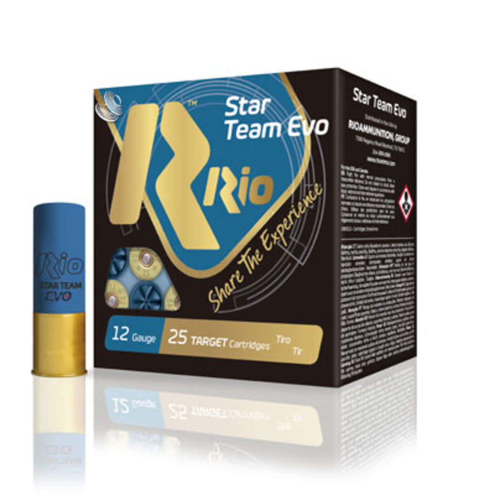  Star Team EVO High Velocity #8 12 Gauge 1-1/8 Oz 2.75 In Ammo