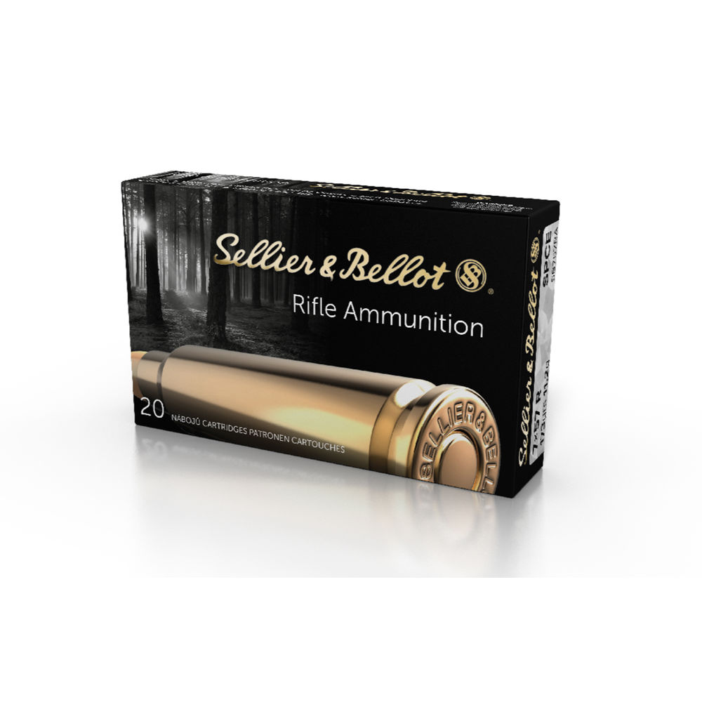 Sellier and Bellot Rifle 7x57mm Mauser 173 Gr JSP, 40 Rds-img-0